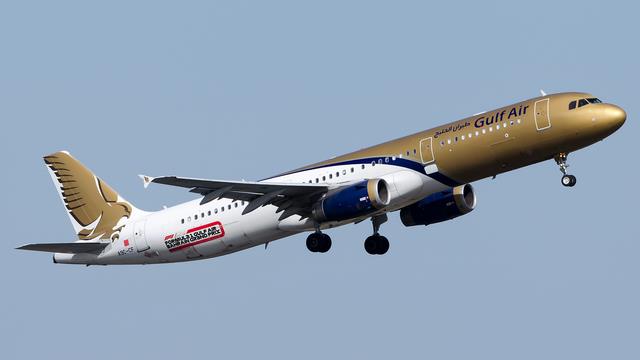 A9C-CF:Airbus A321:Gulf Air